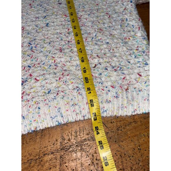 Womens SMP Saturday Morning Pancakes Confetti Chunky Knit Sweater‎ Size S/M - Picture 8 of 8